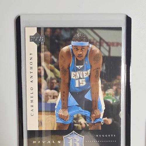 2004 Upper Deck Rivals Rivals Carmelo Anthony #22
