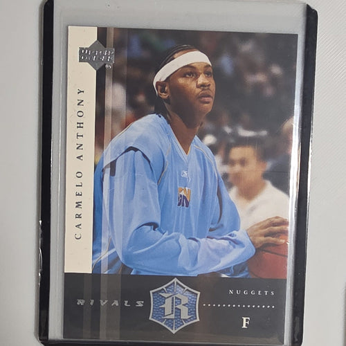2004 Upper Deck Rivals Rivals Carmelo Anthony #14
