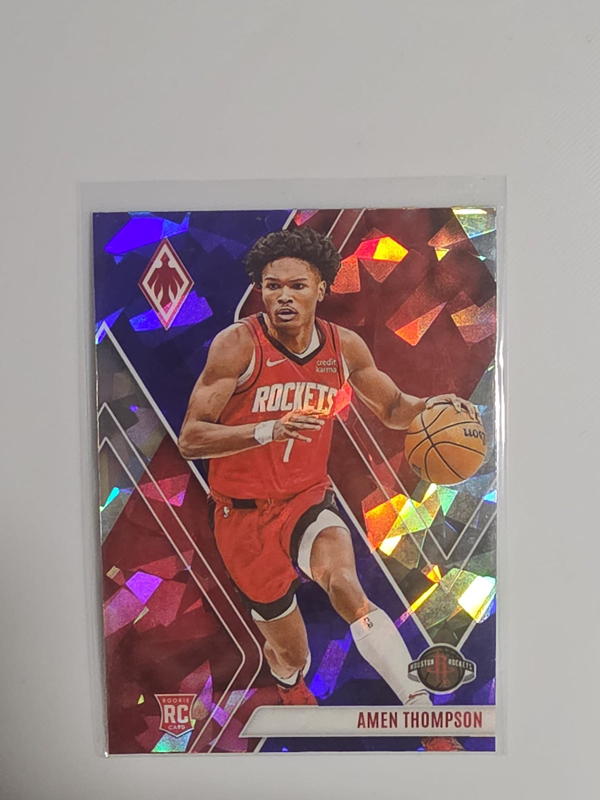 2023-24 Panini Phoenix Amen Thompson Cracked Ice #300