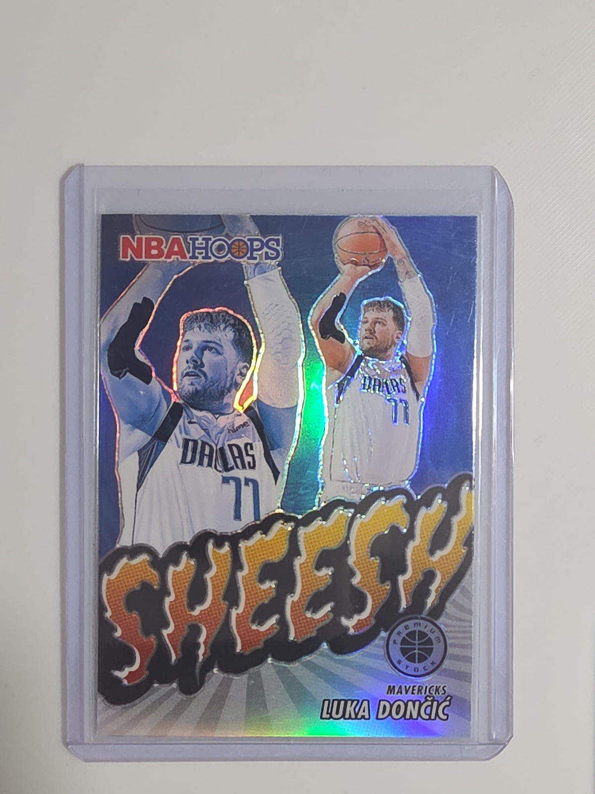 2023-24 Panini NBA Hoops Premium Stock Sheesh Luka Dončić #16