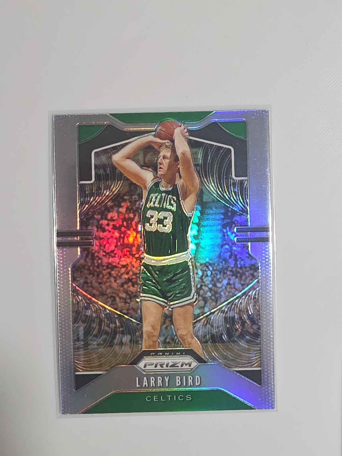 2019-20 Panini Prizm Larry Bird Green #16