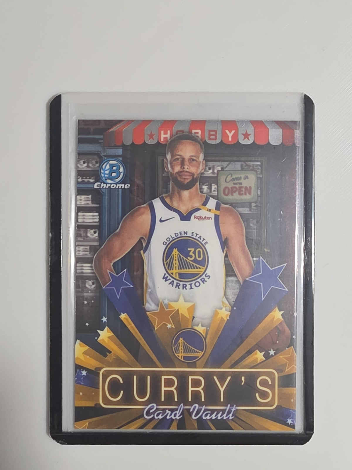 2024-25 Topps Bowman Chrome Hobby Stars Stephen Curry #HS-2