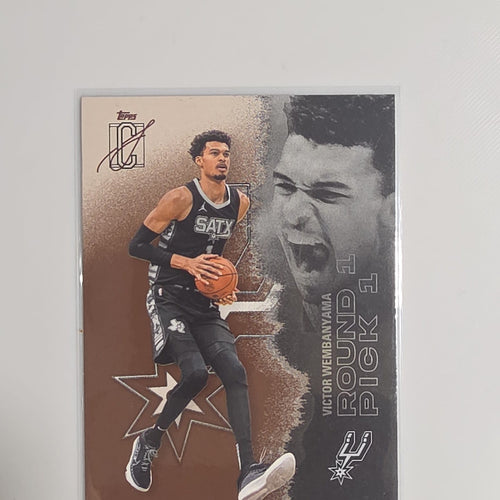 2025-26 Topps Round 1 Pick 1 Victor Wembanyama #55