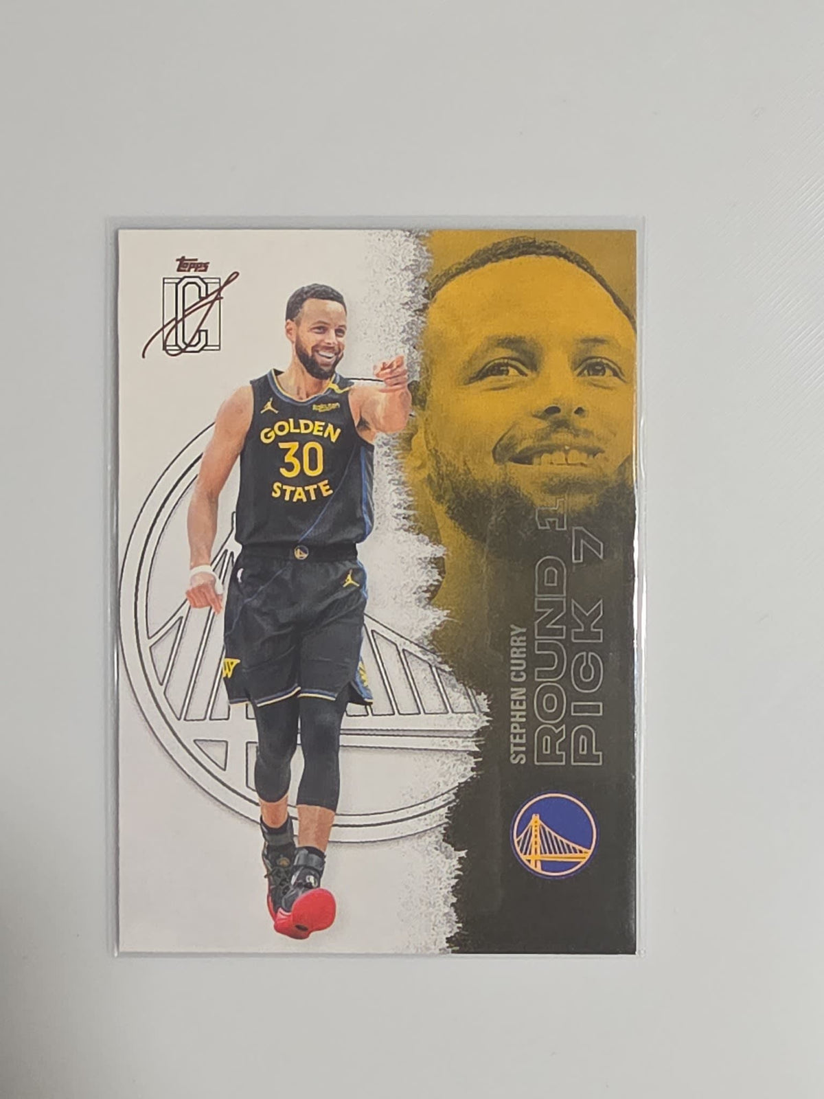 2025-26 Topps Round 1 Pick 7 Stephen Curry #52