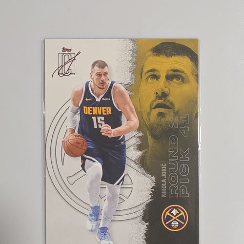 2025-26 Topps Round Pick 41 Nikola Jokić #95