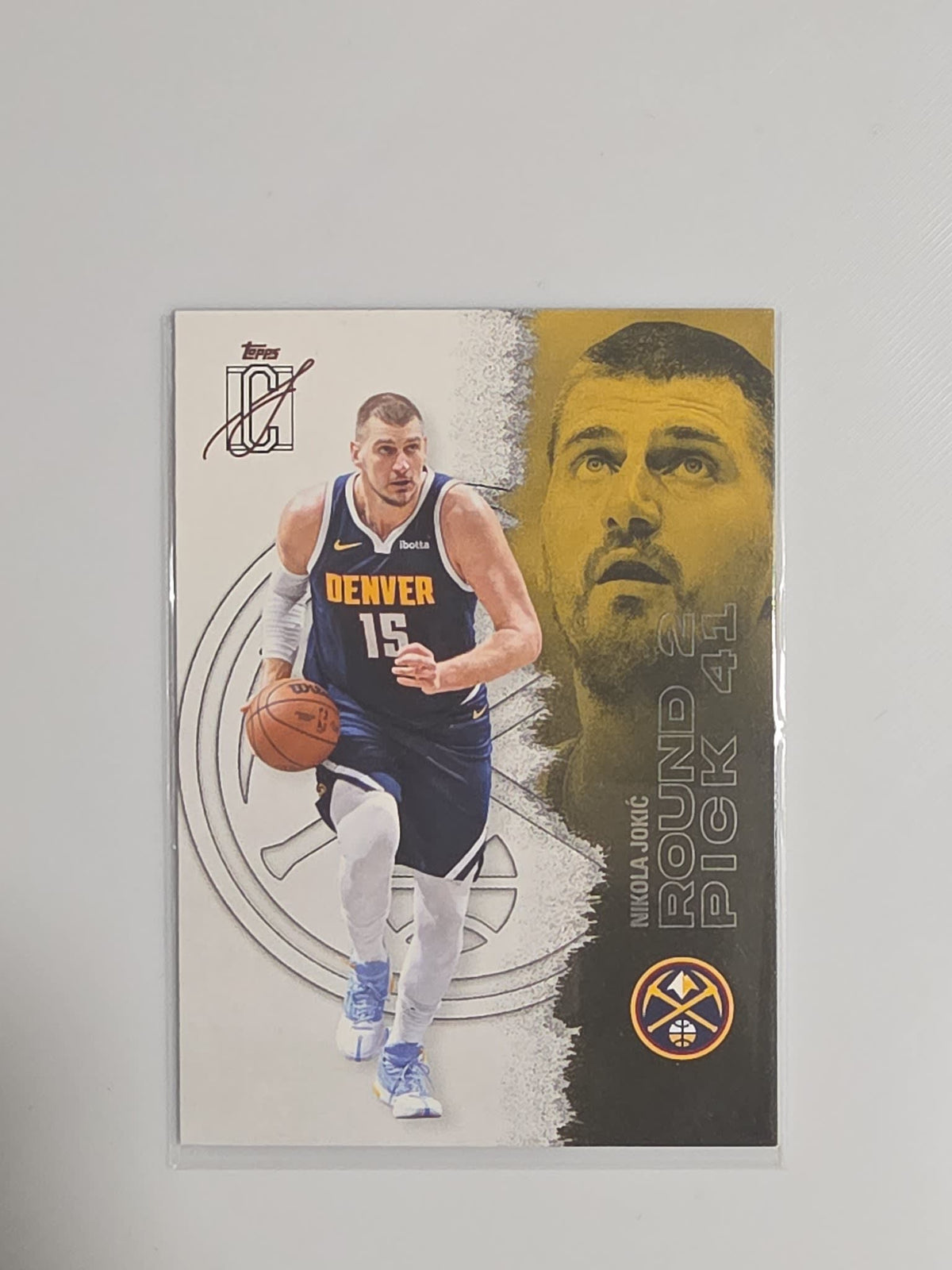 2025-26 Topps Round Pick 41 Nikola Jokić #95