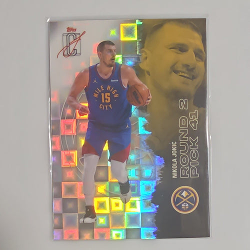 2025-26 Topps Round 2 Pick 41 Nikola Jokić Disco #95