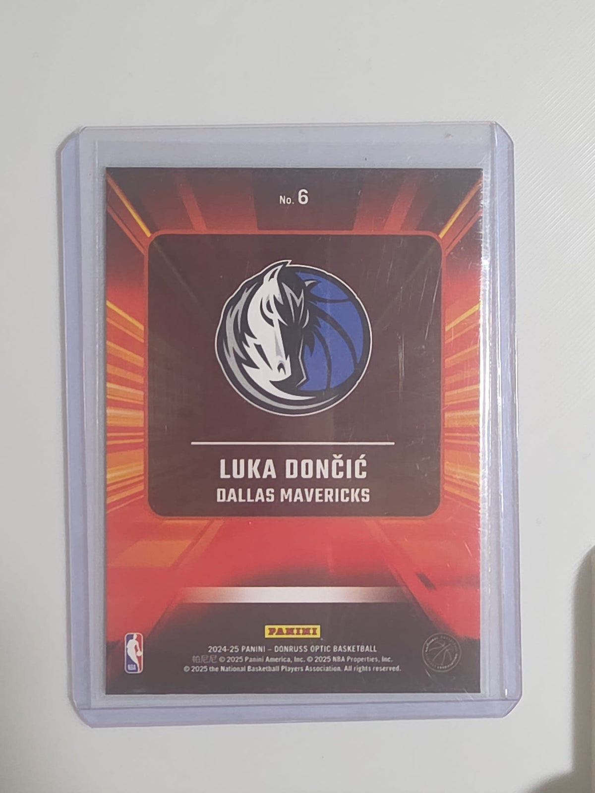 2024-25 Panini Donruss Optic Express Lane Luka Dončić #6 - view 2