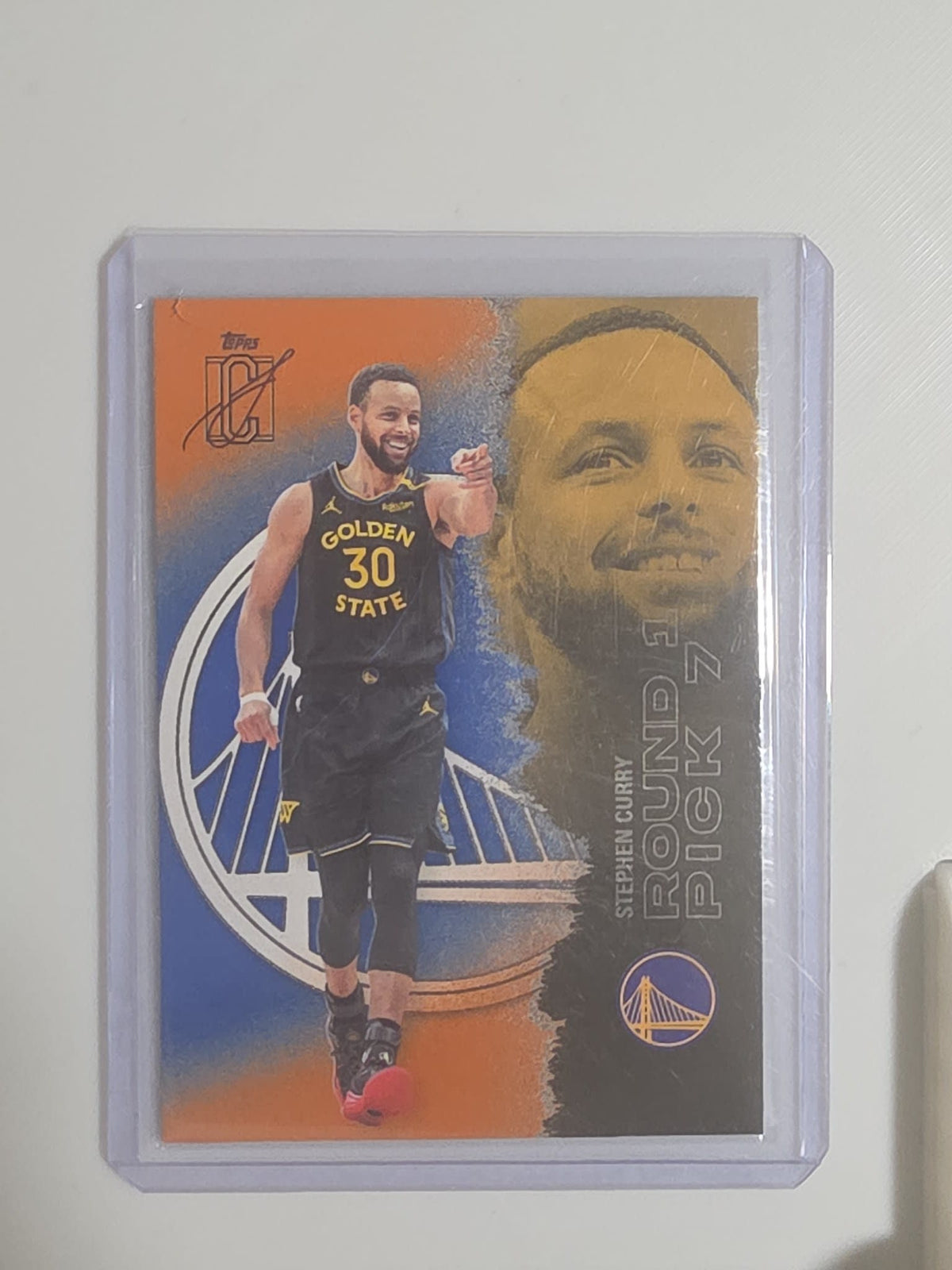 2025-26 Topps Round 1 Pick 7 Stephen Curry #52
