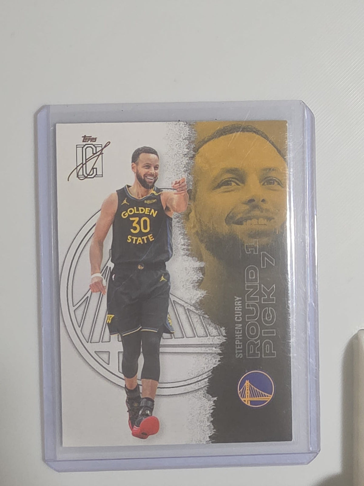 2025-26 Topps Round 1 Pick 7 Stephen Curry #52