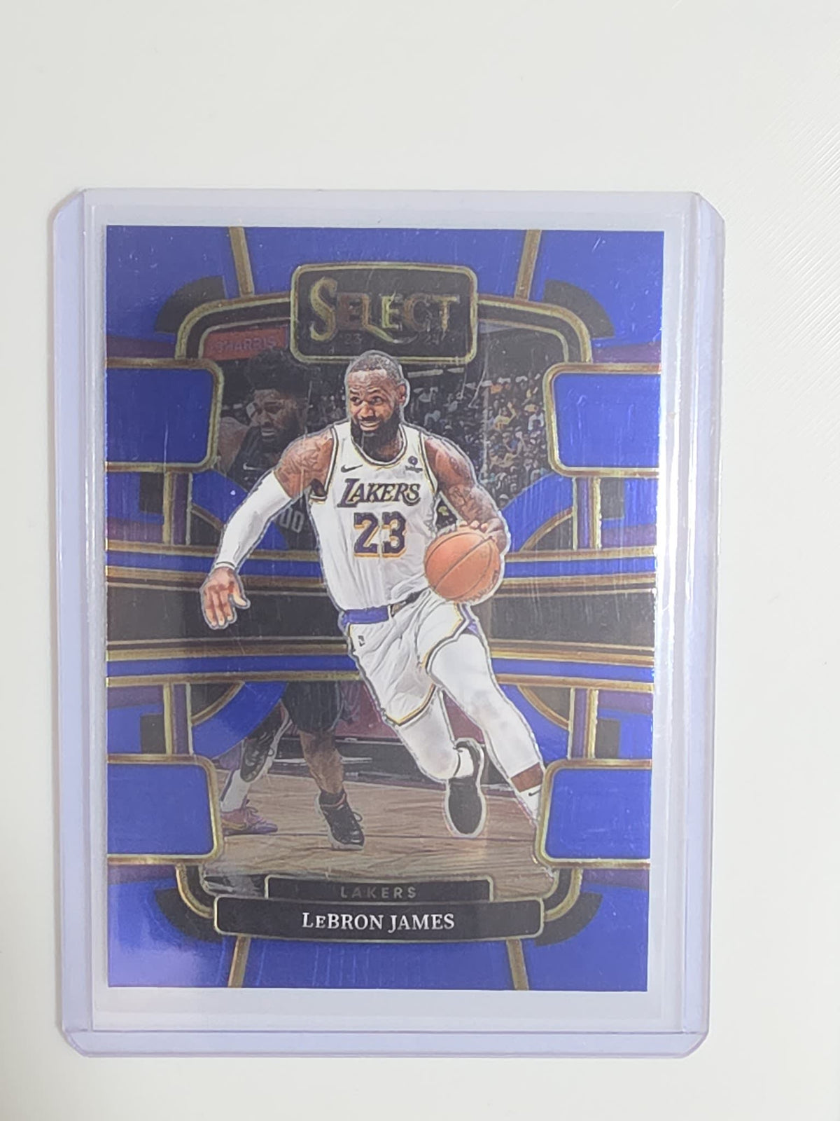 2023-24 Panini Select Concourse LeBron James Blue #66