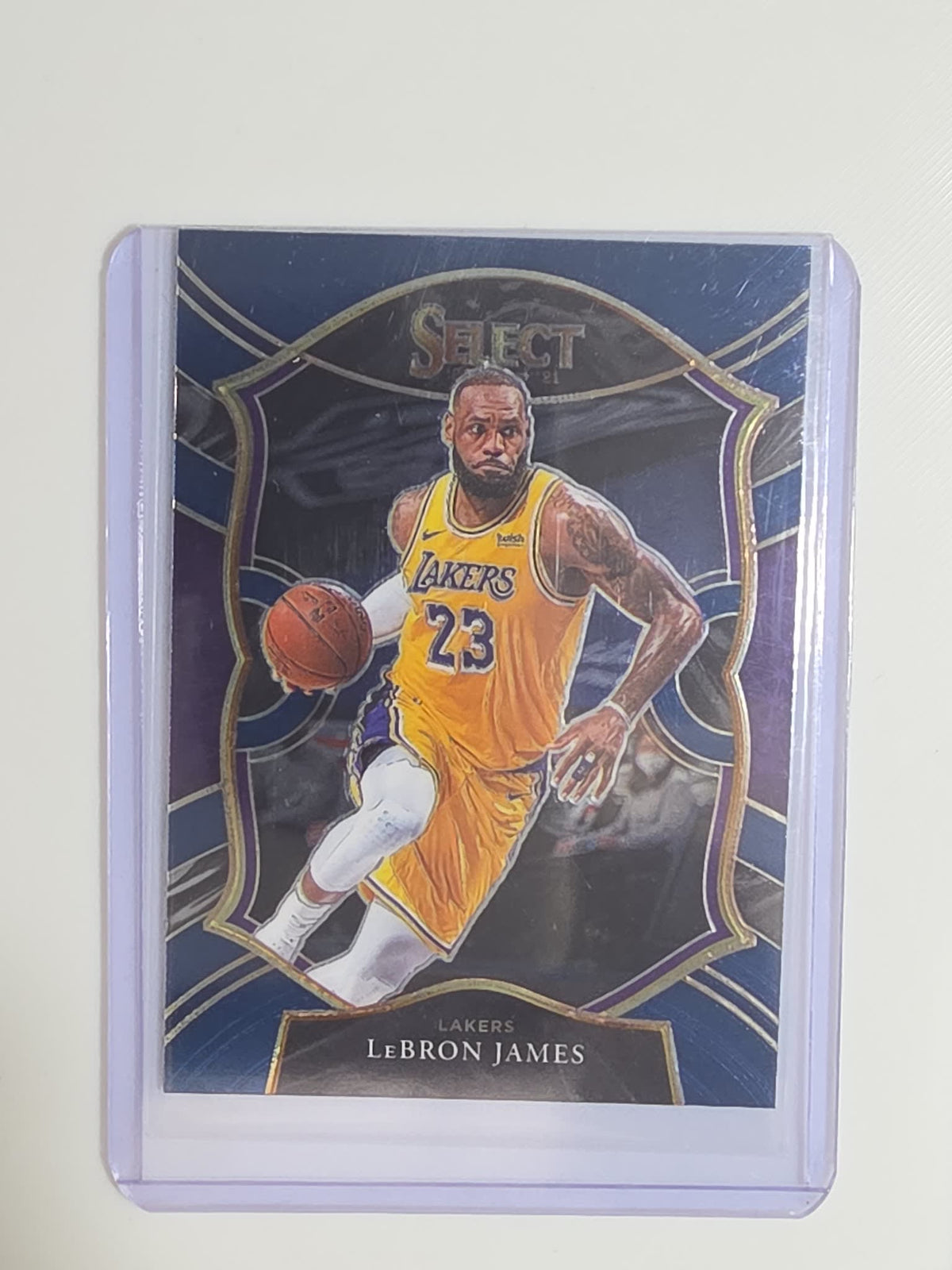 2020-21 Panini Select Concourse LeBron James #23