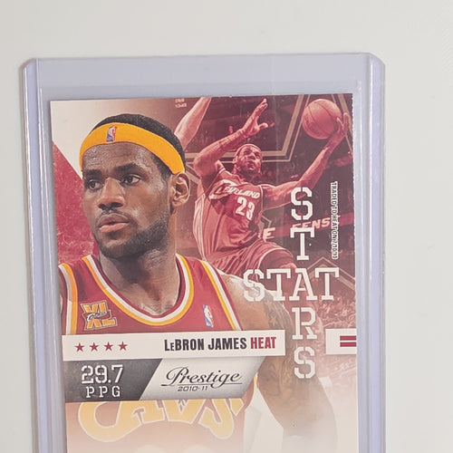 2010-11 Panini Prestige Stat Stars LeBron James #2