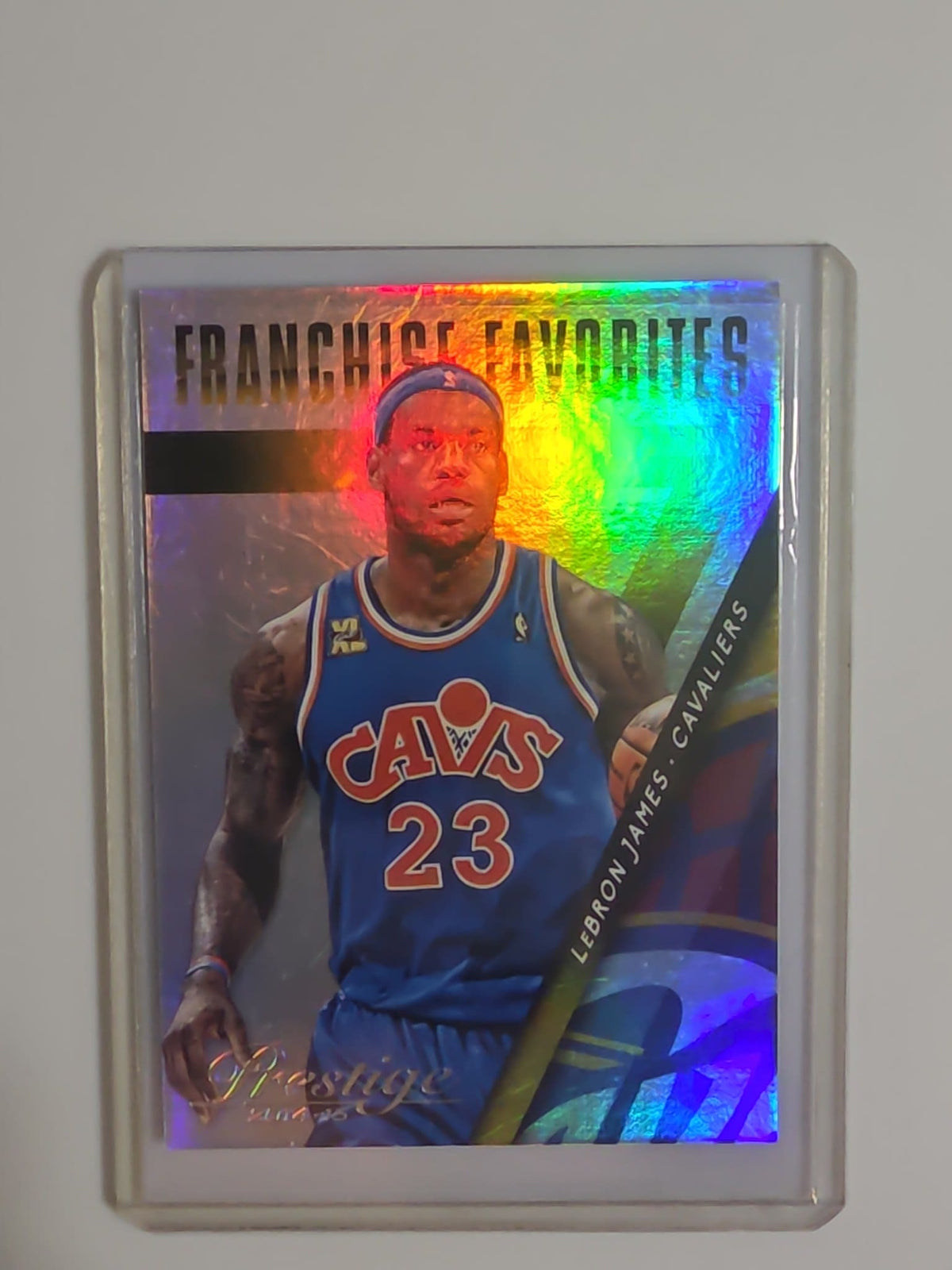 2014-15 Panini Prestige Franchise Favorites LeBron James #6