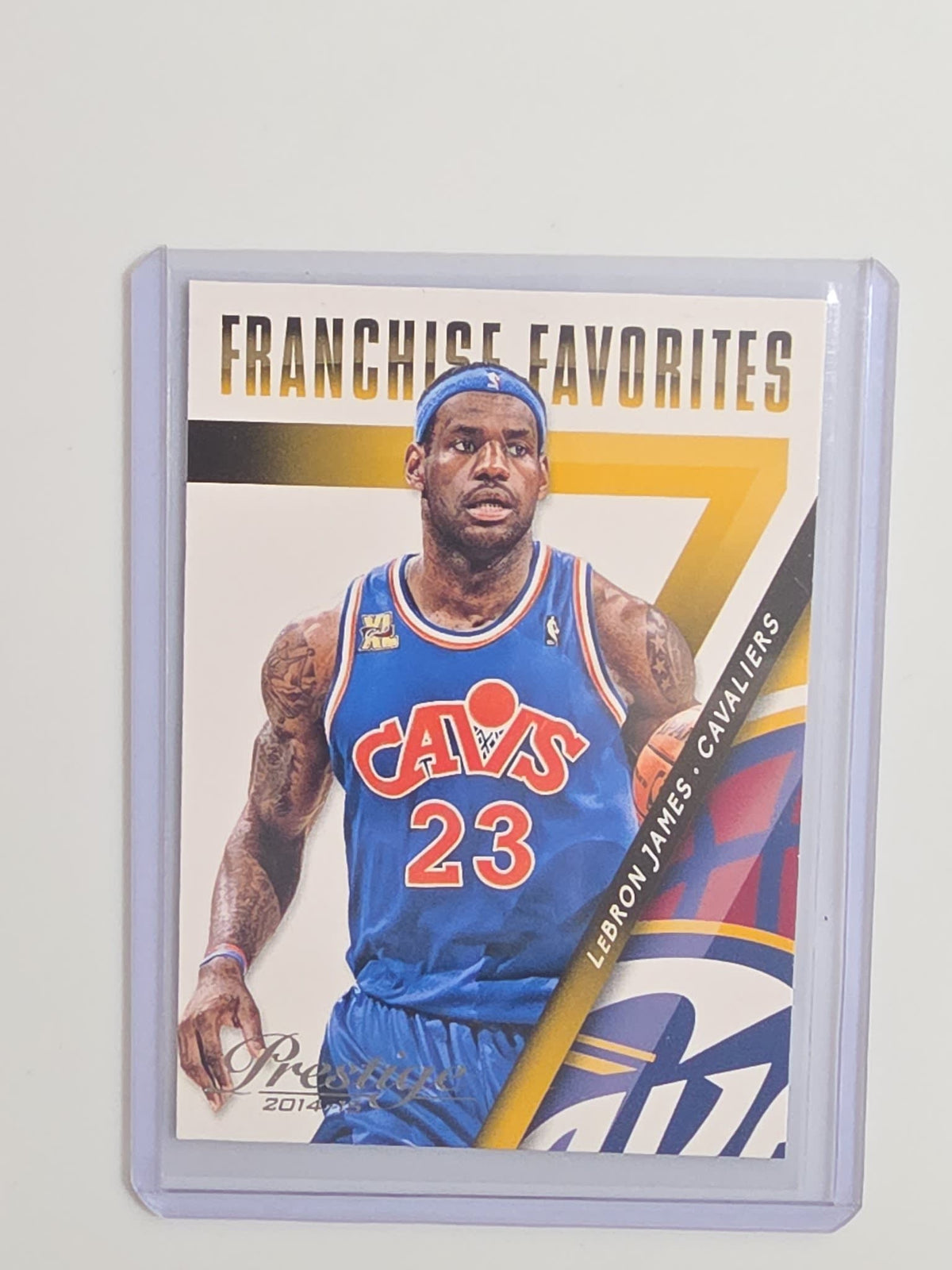 2014-15 Panini Prestige Franchise Favorites LeBron James #6