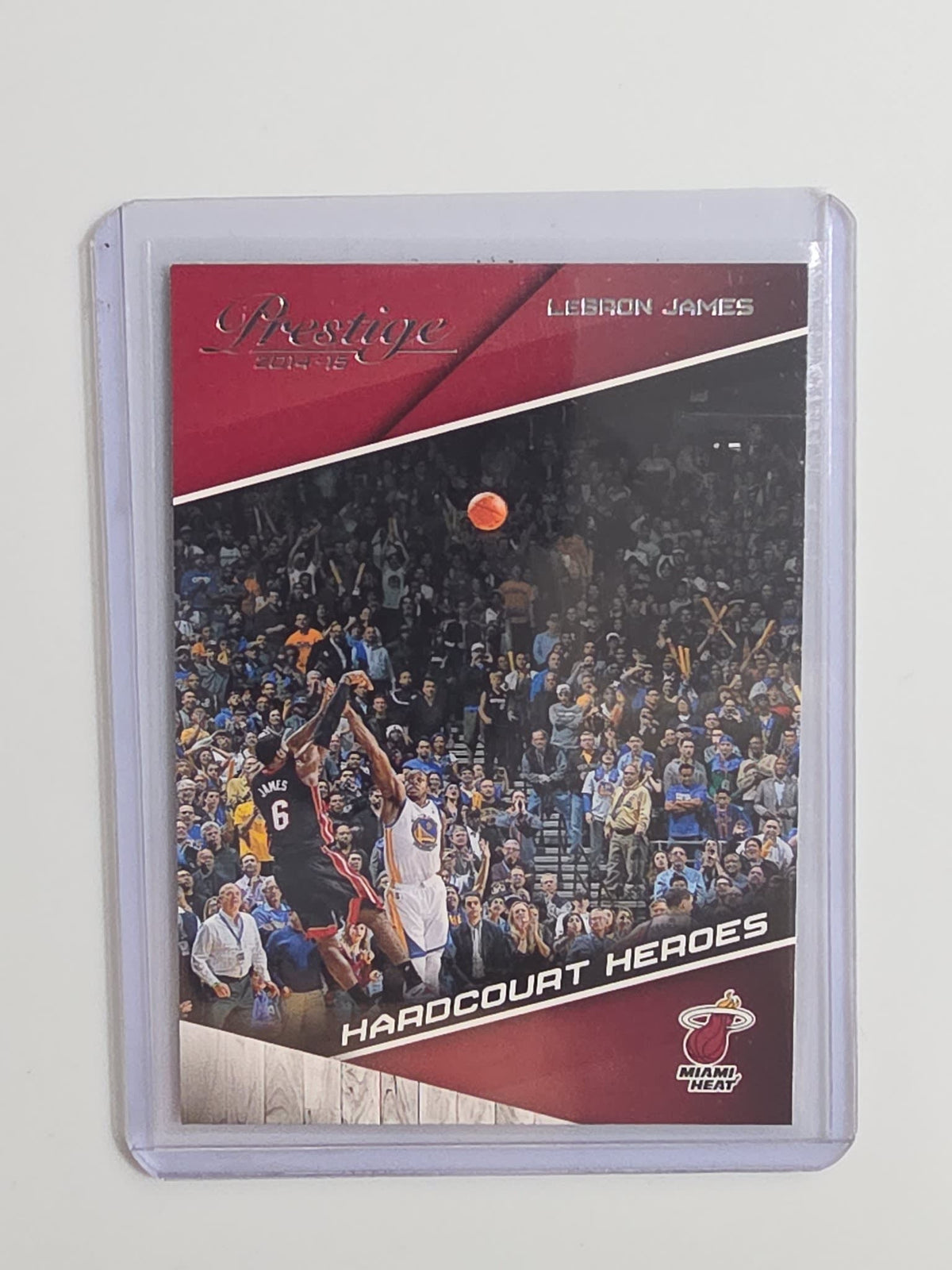 2014-15 Panini Prestige Hardcourt Heroes LeBron James #6