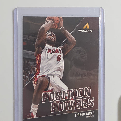 2013-14 Panini Pinnacle Position Powers LeBron James #9