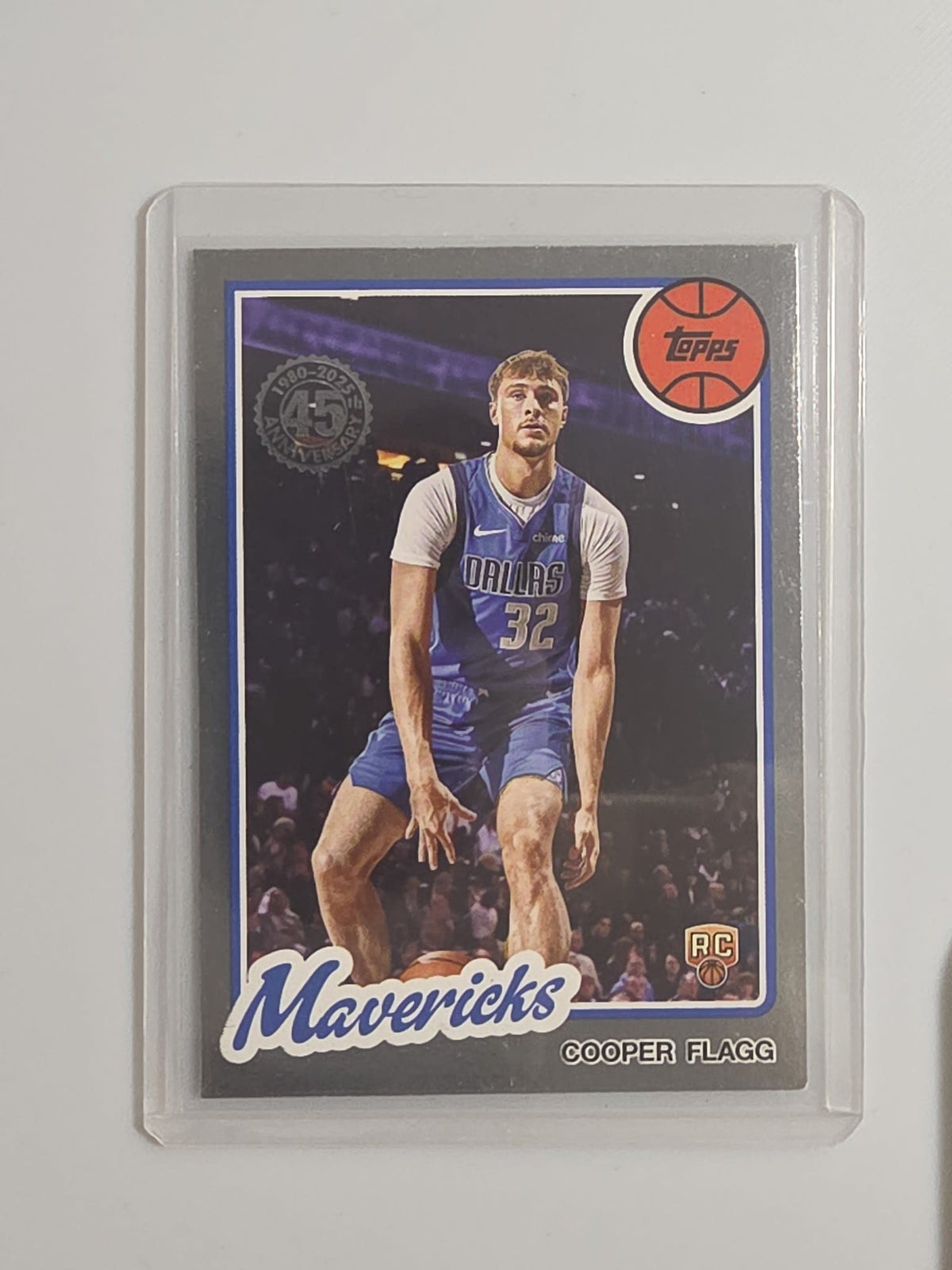 2025 Topps 45th Anniversary Cooper Flagg #80BK-51
