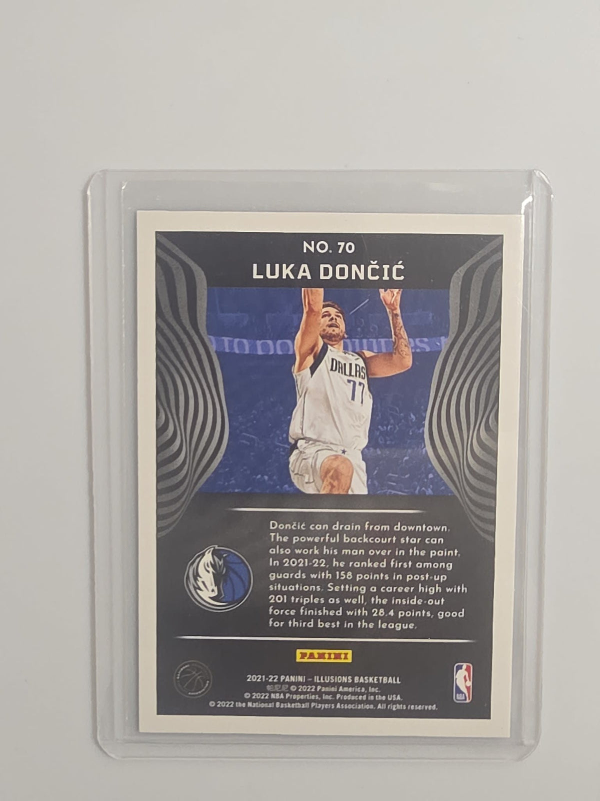 2021-22 Panini Illusions Luka Dončić #70 - view 2