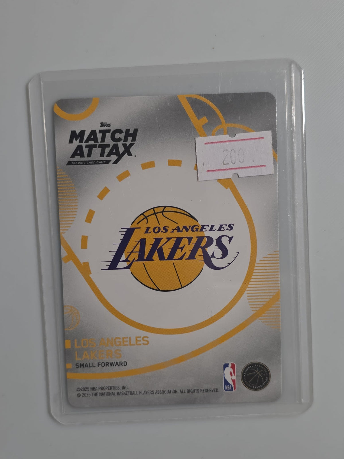 Basketball LeBron James Match Attax #100C-LJ 2025 (English) - view 2