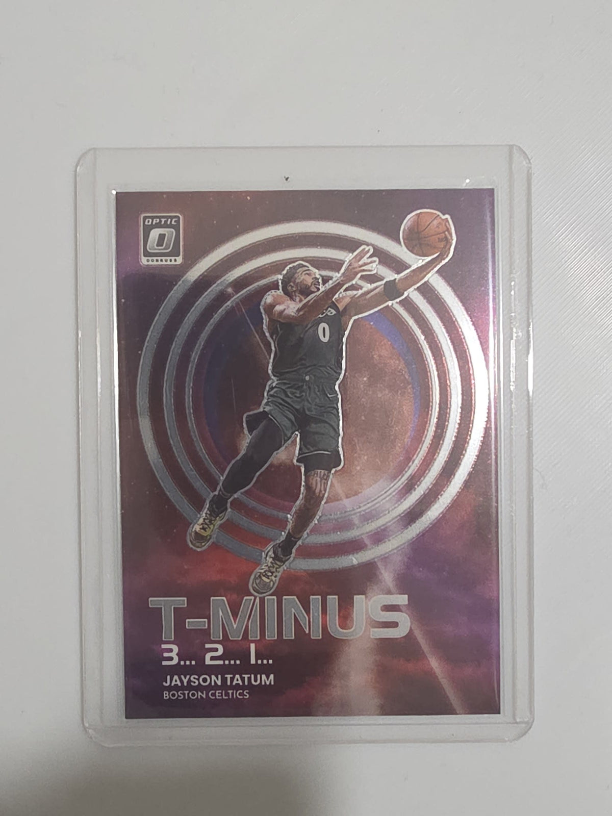 2022-23 Panini Donruss Optic T-Minus 3... 2... 1... Jayson Tatum #4