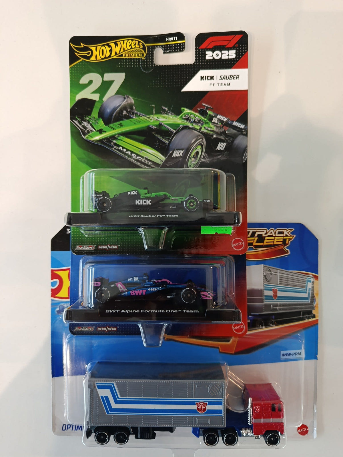 2025 Hot Wheels Hot Wheels Premium F1 2025 Kick Sauber F1 Team Car #27