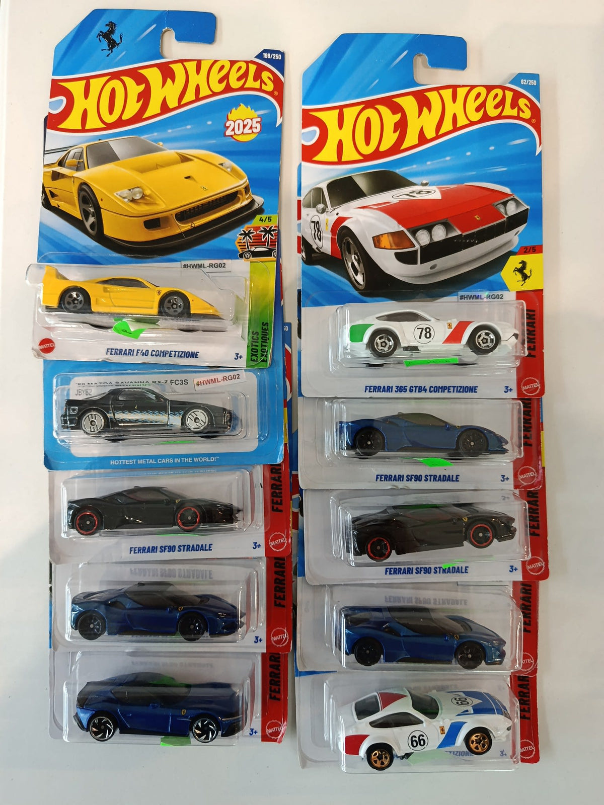 2025 Hot Wheels Ferrari Ferrari F40 Competizione #100/250