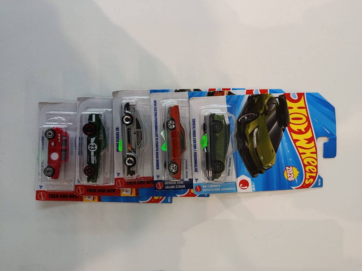 2026 Hot Wheels Then and Now