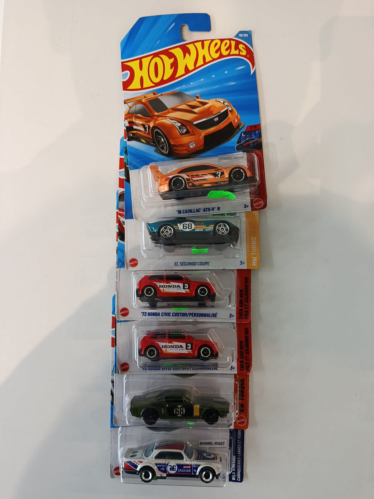 Hot Wheels HW Turbo '16 Cadillac ATS-V R #90/250