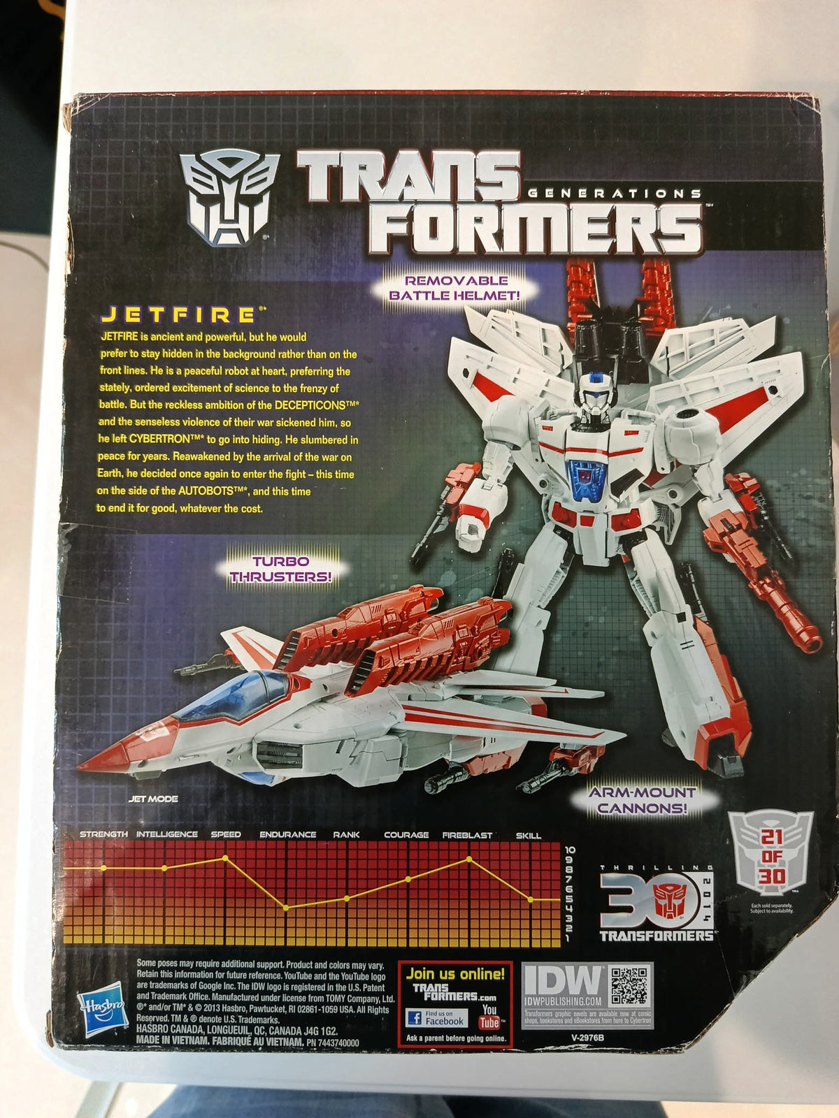 2014 Transformers Generations Thrilling 30 Jetfire - view 2