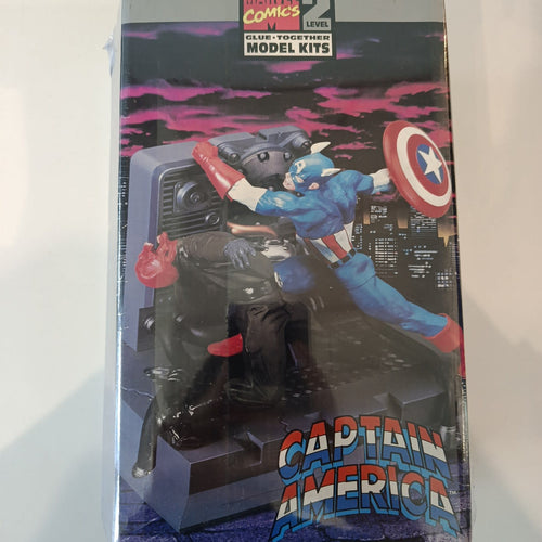 Marvel Comics Model Kits Marvel Comics Glue-Together Model Kits Level 2 Captain America