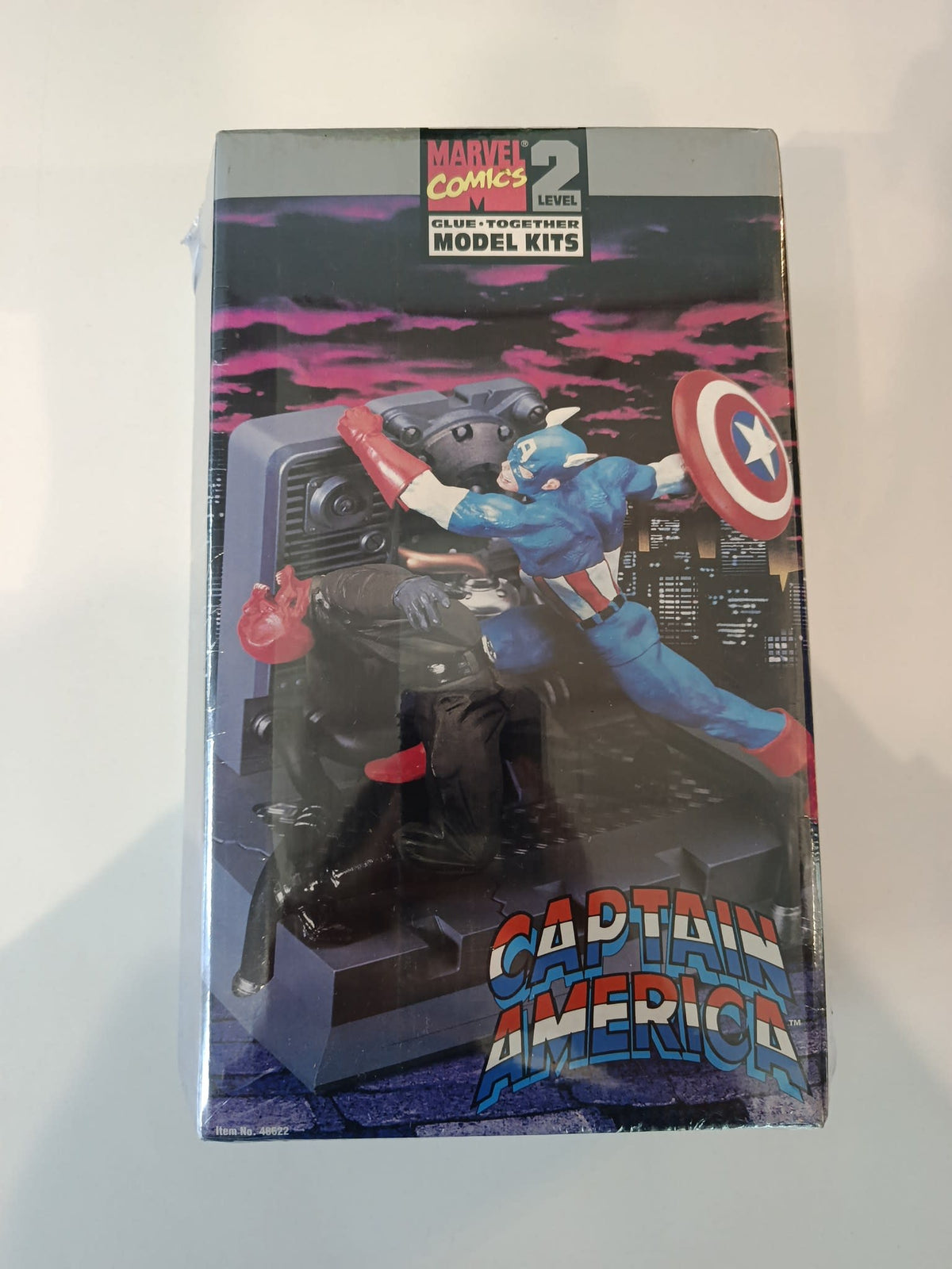 Marvel Comics Model Kits Marvel Comics Glue-Together Model Kits Level 2 Captain America