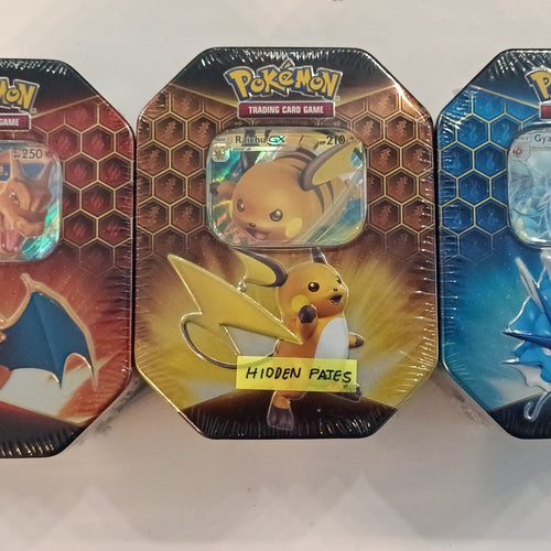 2019 Pokemon Hidden Fates Tin Charizard-GX