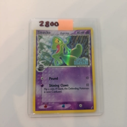 2006 Pokemon Company EX Crystal Guardians Treecko Reverse Holo