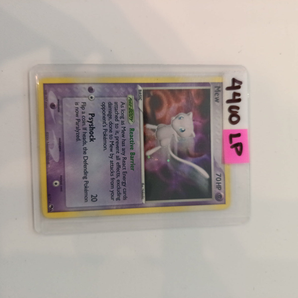2004 Pokemon Company EX FireRed & LeafGreen Mew Holo Rare #4