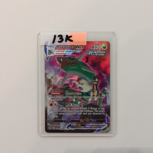 2021 Pokemon Company Evolving Skies Rapid Strike Rayquaza VMAX Trainer Gallery #TG30