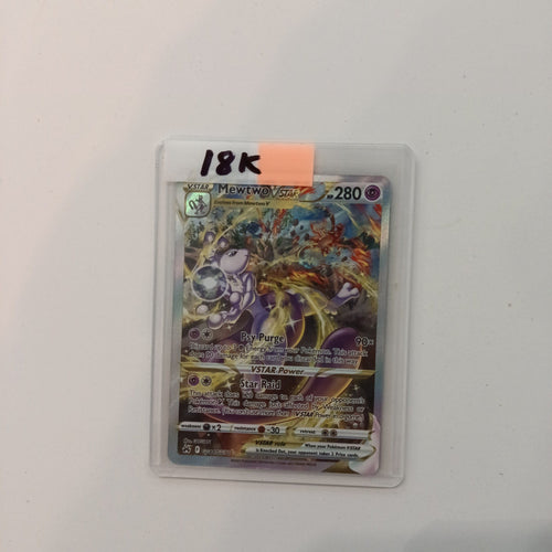 2023 Pokemon Company Crown Zenith Galarian Gallery Mewtwo VSTAR #GG44/GG70