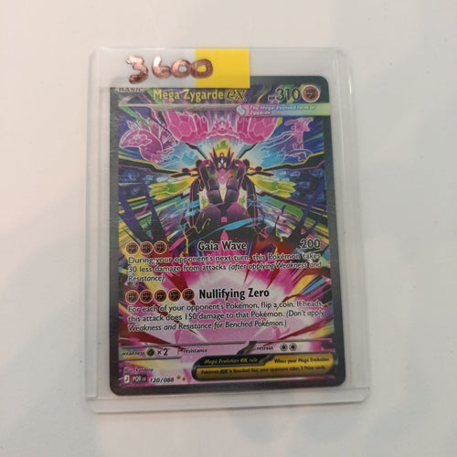2025 Pokemon Company Journey Together Special Illustration Rare Mega Zygarde ex #120/088