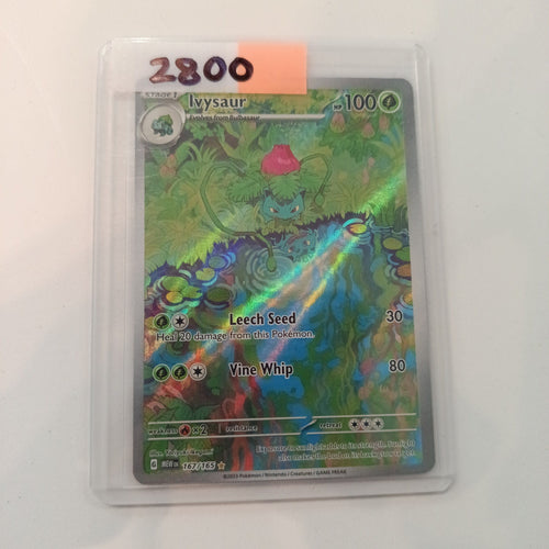 2023 Pokemon Company 151 Illustration Rare Ivysaur #167/165