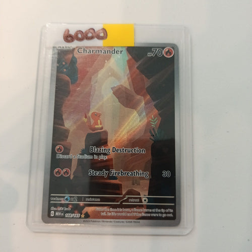 2023 Pokemon Company Pokemon 151 Illustration Rare Charmander #168/165
