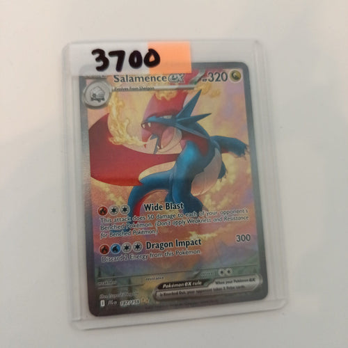 2025 Pokemon Company Journey Together Special Illustration Rare Salamence #187/159