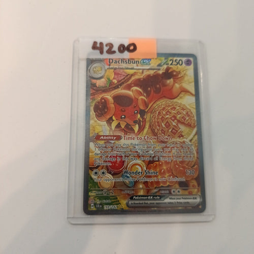 2024 Pokemon Company Scarlet & Violet: Stellar Crown Special Illustration Rare Dachsbun #1
