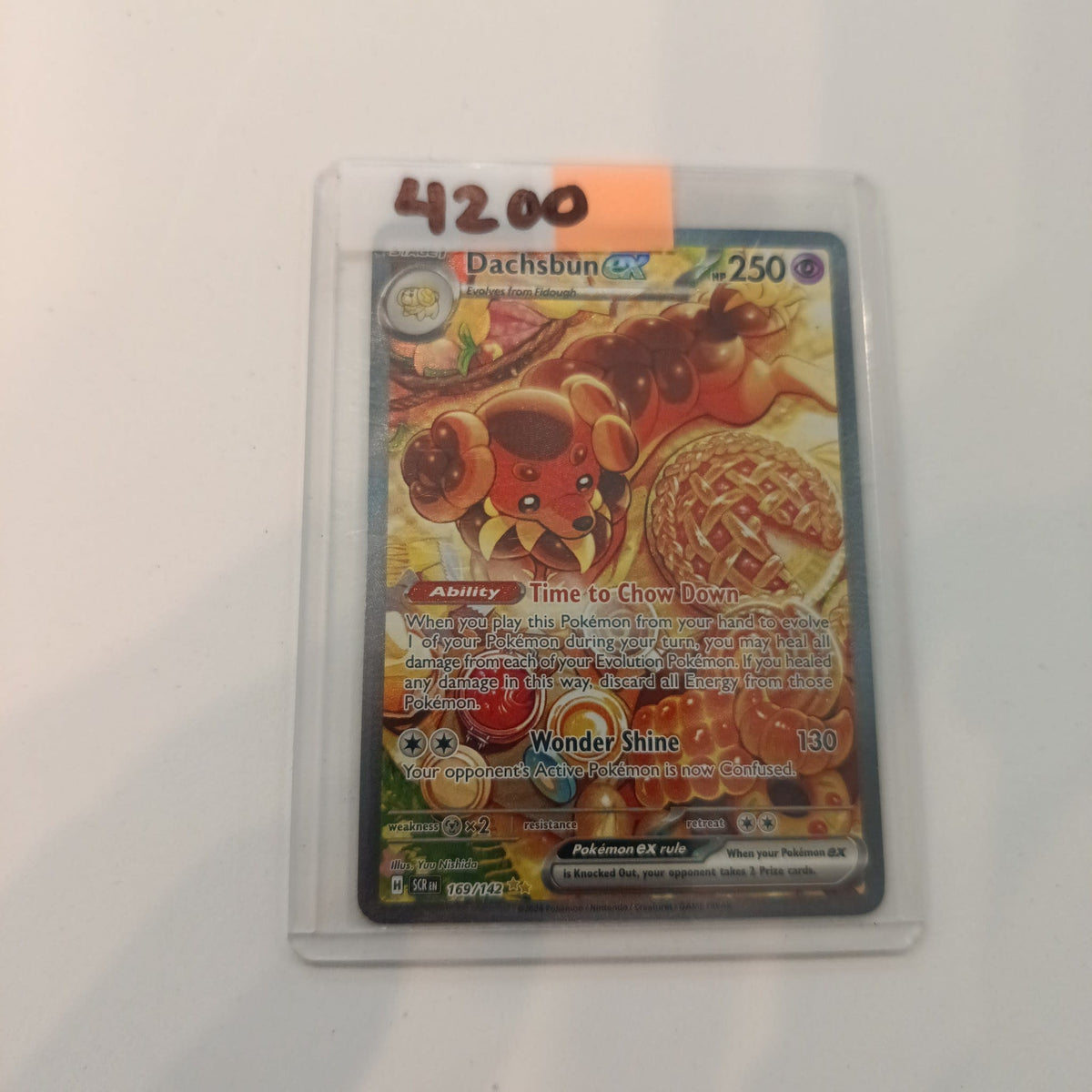 2024 Pokemon Company Scarlet & Violet: Stellar Crown Special Illustration Rare Dachsbun #1