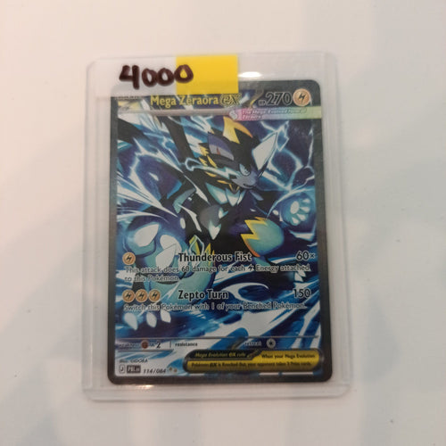 2024 Pokemon Company Pocket Battle League Special Illustration Rare Mega Zeraora ex #114/0