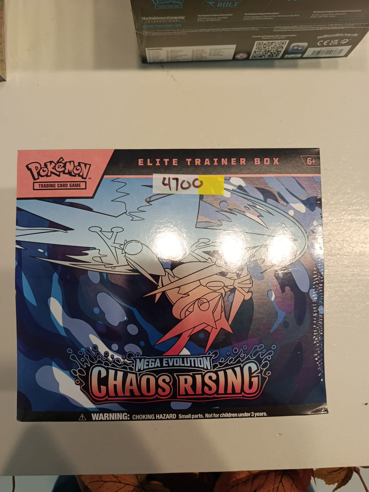 Pokemon Mega Evolution Chaos Rising Mega Greninja ex Elite Trainer Box (English)