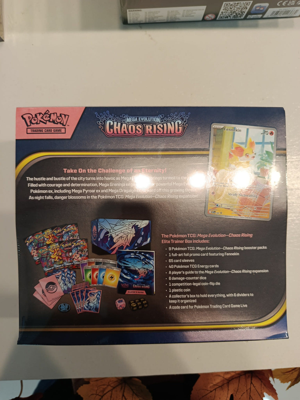 Pokemon Mega Evolution Chaos Rising Mega Greninja ex Elite Trainer Box (English) - view 2