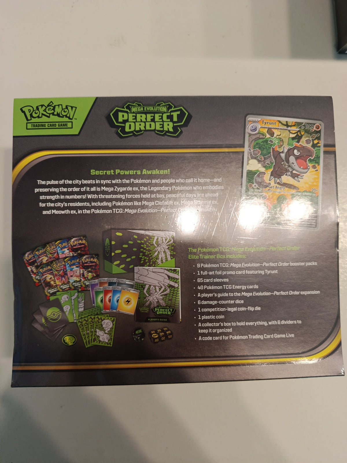 Pokemon Mega Evolution - Perfect Order Mega Zygarde ex Elite Trainer Box 2025 (English) - view 2