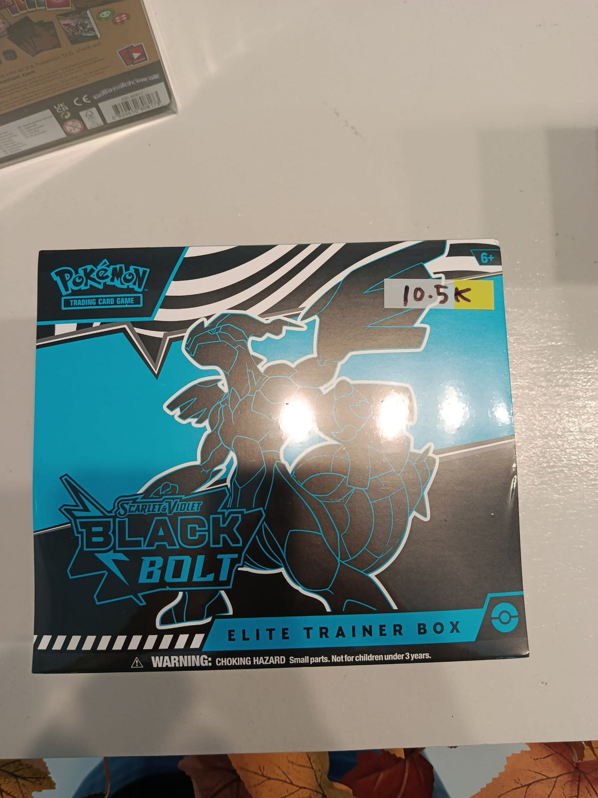 Pokemon Scarlet & Violet—Black Bolt Thundurus Elite Trainer Box 2025 (English)