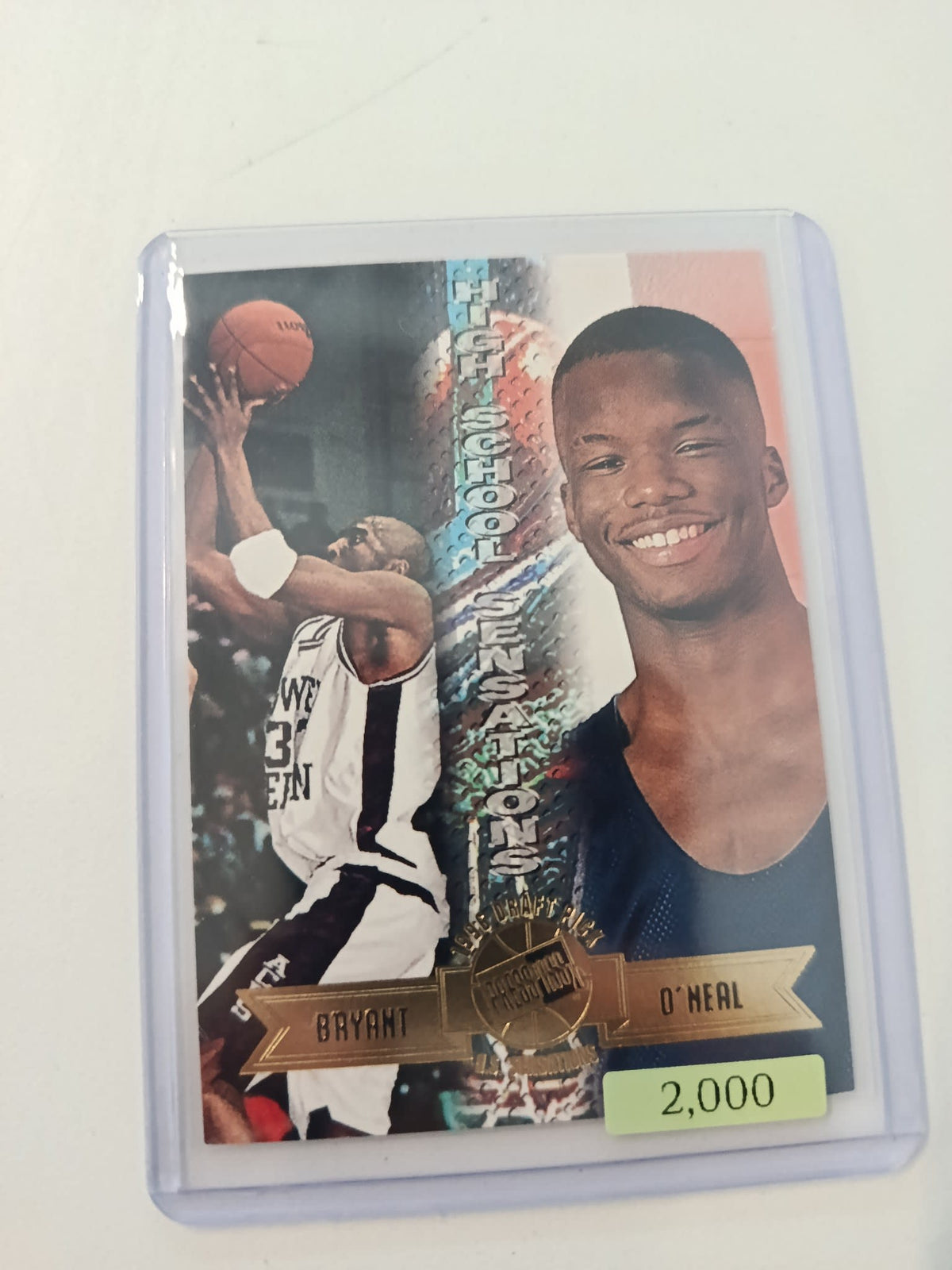1996 Press Pass High School Sensations Kobe Bryant / Jermaine O'Neal #44