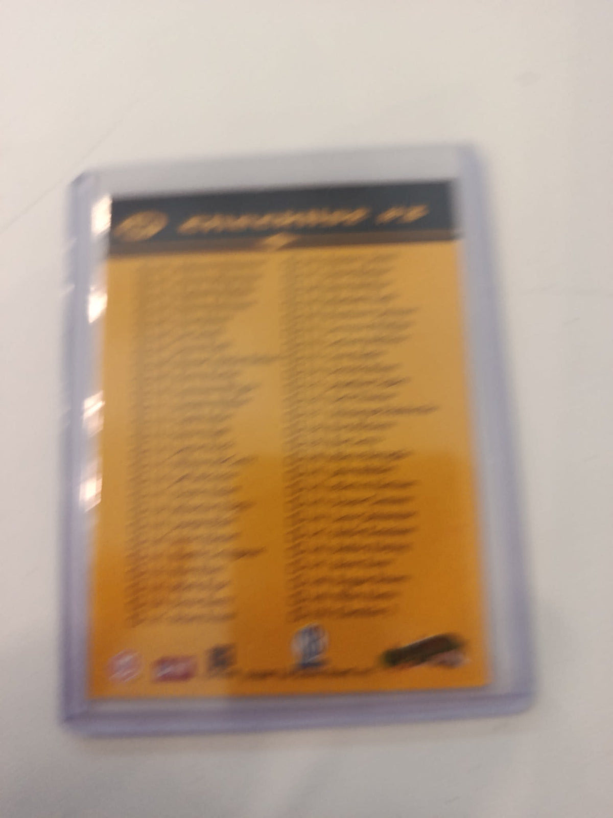1997-98 NBA Hoops Checklist Kobe Bryant #3 - view 2